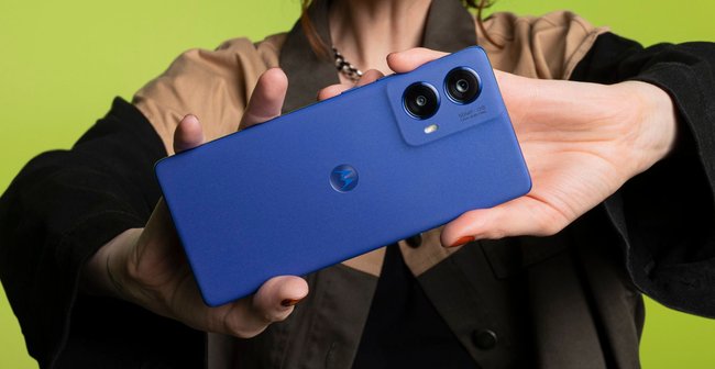 Das Moto G85 mit 50-MP-Hauptkamera.