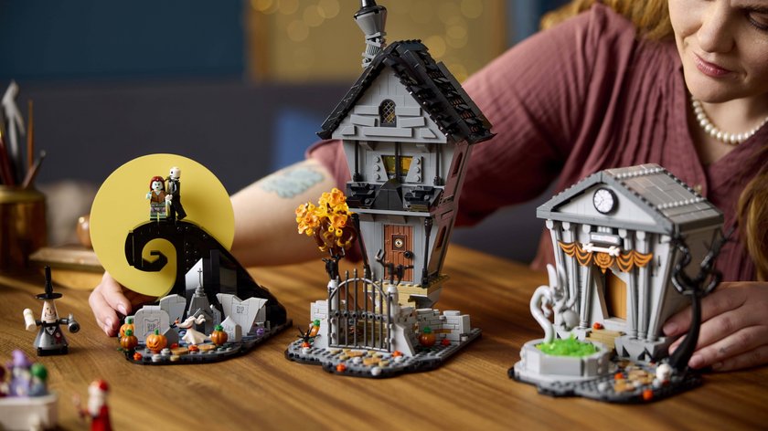 Mit dem LEGO-Set holt ihr euch einen beliebten Klassiker von Tim Burton nach Hause.