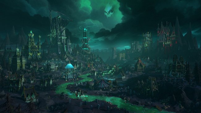 Eure eigene Burg seht ihr nicht nur von oben, sondern auch in einer malerischen Perspektive – und ihr könnt ein durchaus dunkles Reich erschaffen.