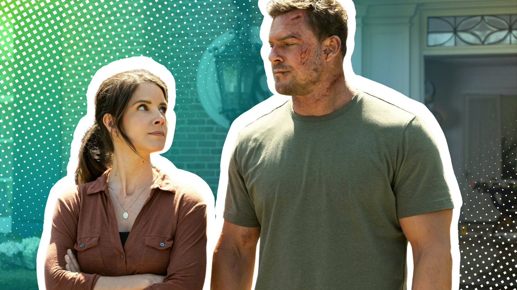 Alan Ritchson als Jack Reacher in der gleichnamigen Serie.