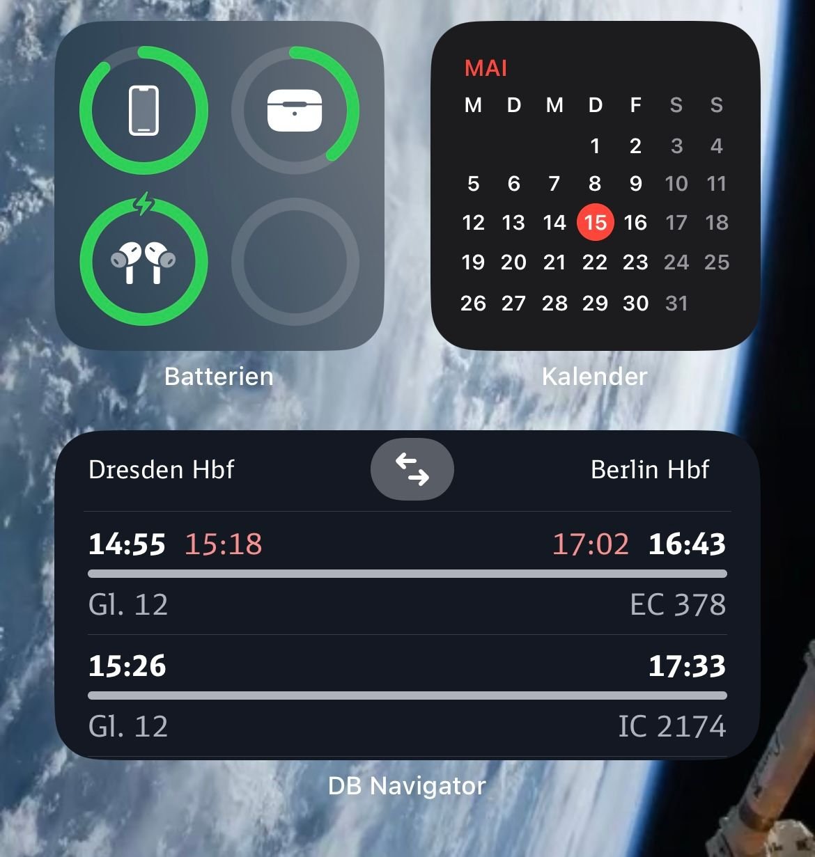 Widgets in iOS 18.