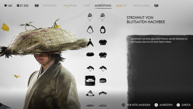 Strohhut von Blutsaiten-Hachibee