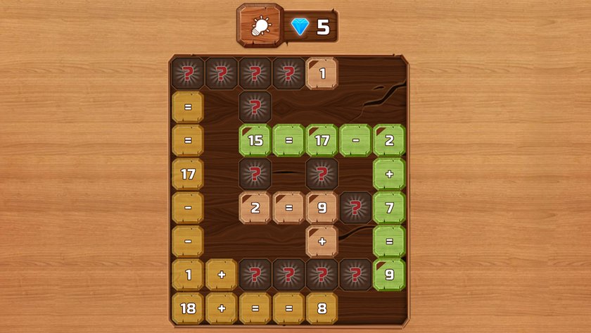 Screenshot des Spiels Math Games for Adults