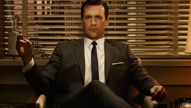 Im Zentrum der Handlung von Mad Men steht Don Draper (Jon Hamm).