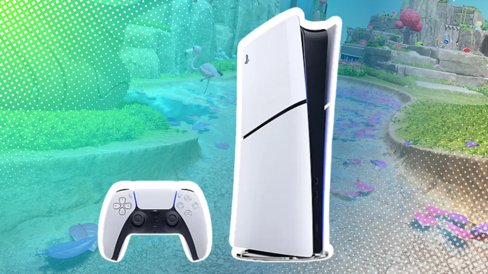 PS5 Slim Astro Bot – GIGA-Template