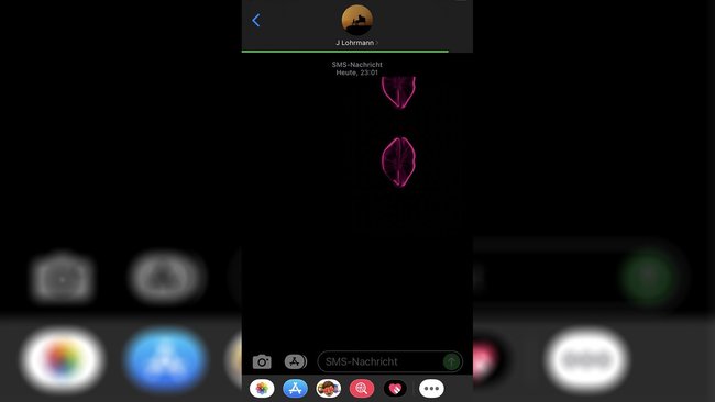 Apple iPhone digitaler Kuss iOS digital Touch