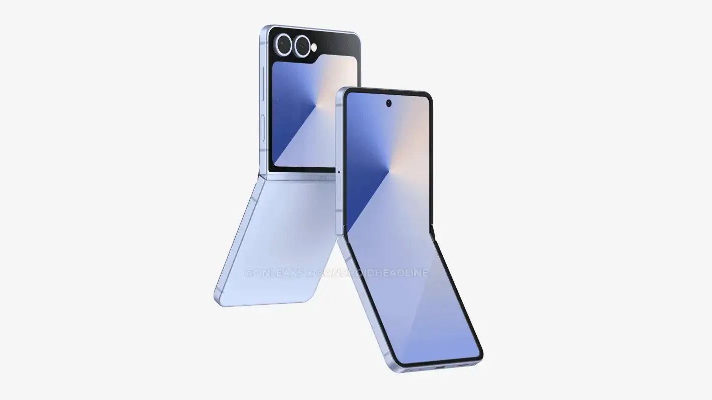 Samsung Galaxy Z Flip 7 Leak-Render