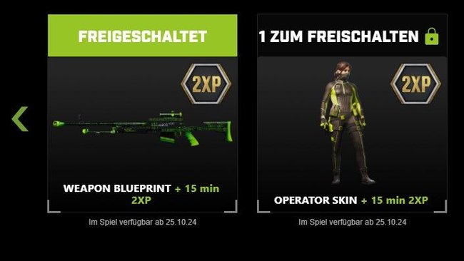 Insgesamt gibt es 6 unterschiedliche Rewards, die ihr durch Monster Energy bekommen könnt.