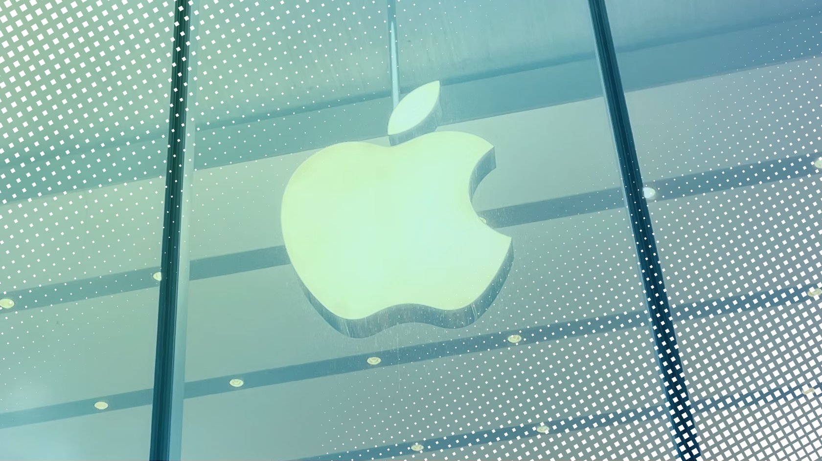 Das Apple-Logo.