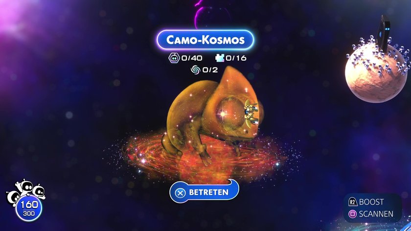 Astro Bot Camo cosmos freigeschaltet