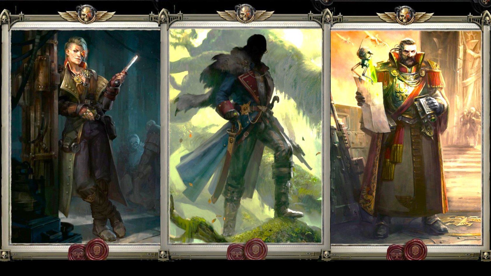 Die Charaktererstellung von Warhammer 40K: Rogue Trader ist komplex. 