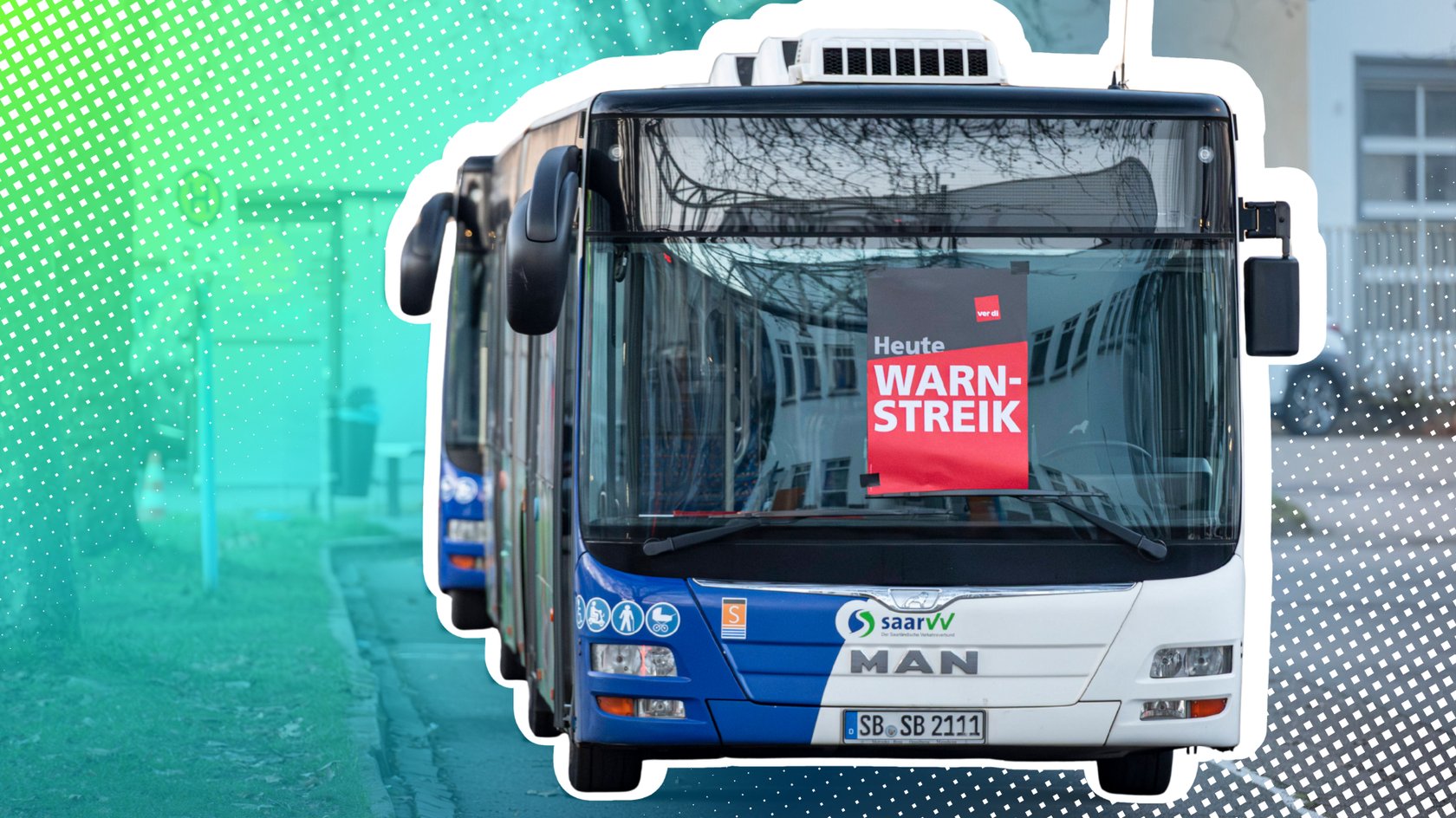 New Monchengladbach Bus Streik
