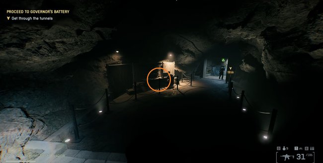 Das Bild zeigt den Fundort einer Erkennungsmarke in Battlefield 6.