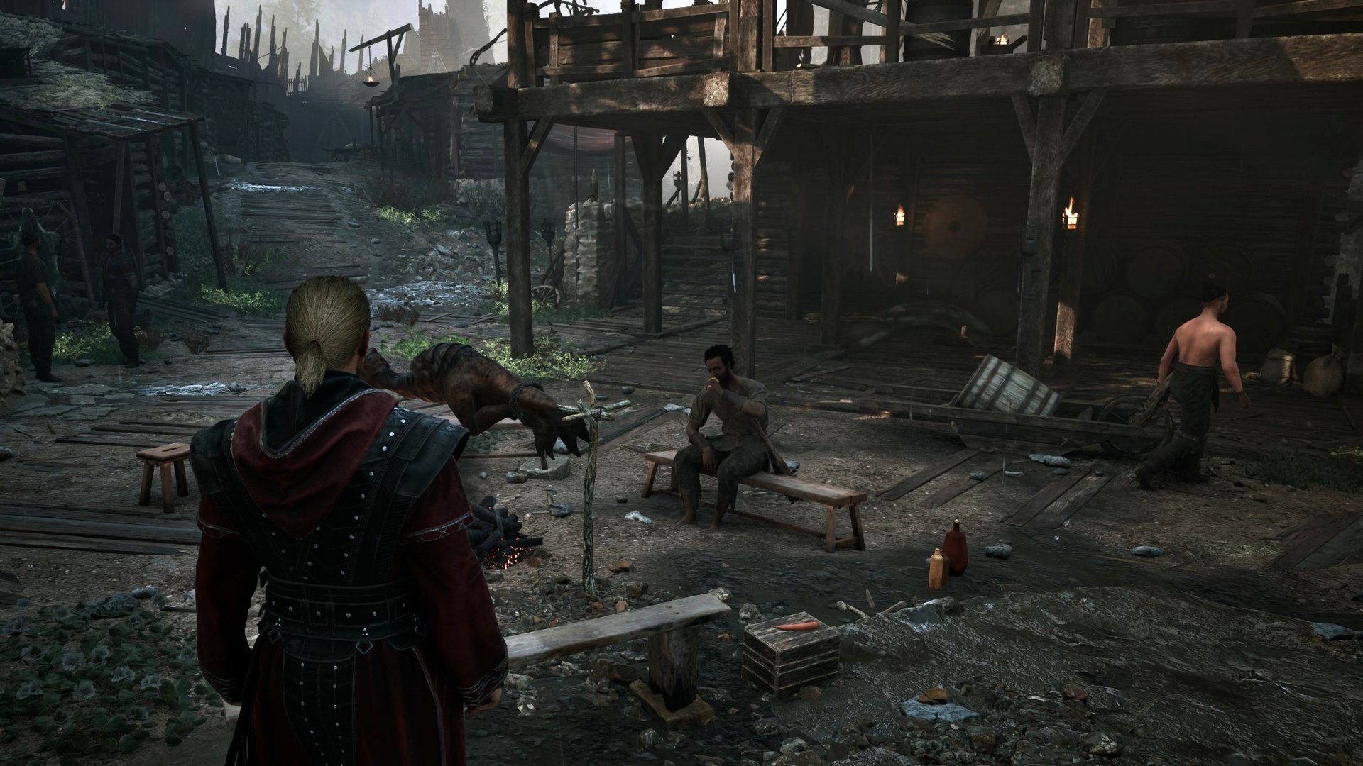 Many NPCs have their own daily routines.