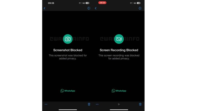 Screenshot WhatsApp Benachrichtigung. 