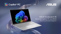 Premiere für Copilot+ PC:  ASUS stellt sein erstes Notebook mit AI-Begleiter vor