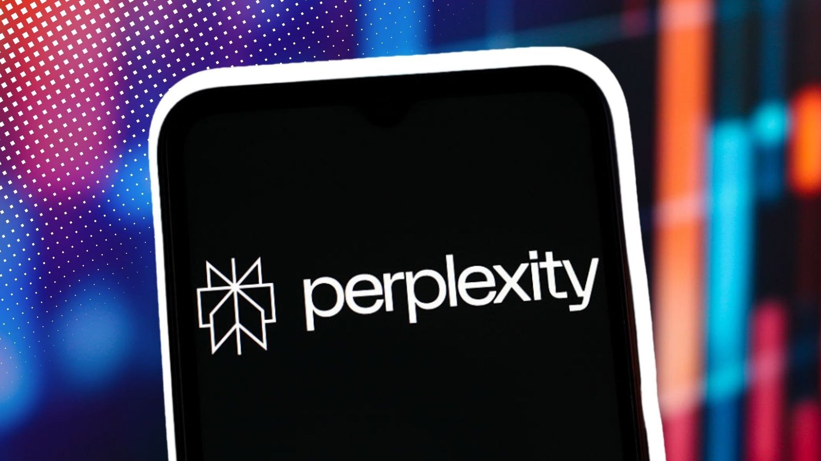 Perplexity AI auf einem Smartphone.