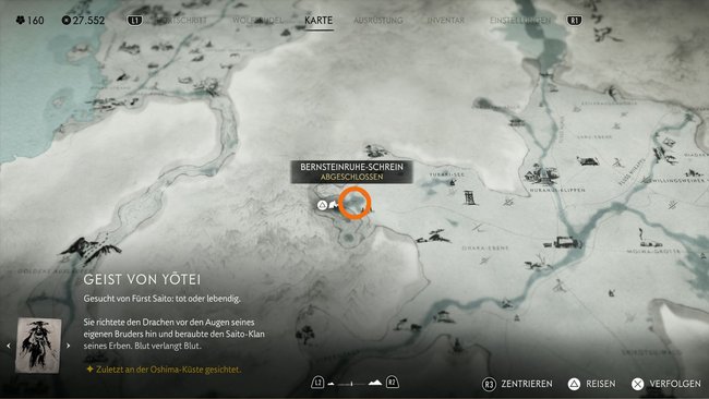 Beim Bernsteinruhe-Schrein im Tokachi-Gebirge könnt ihr die Quest starten.