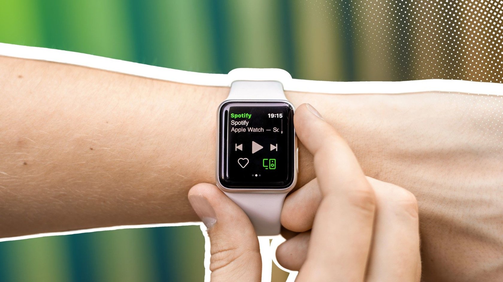 Spotify auf einer Apple Watch