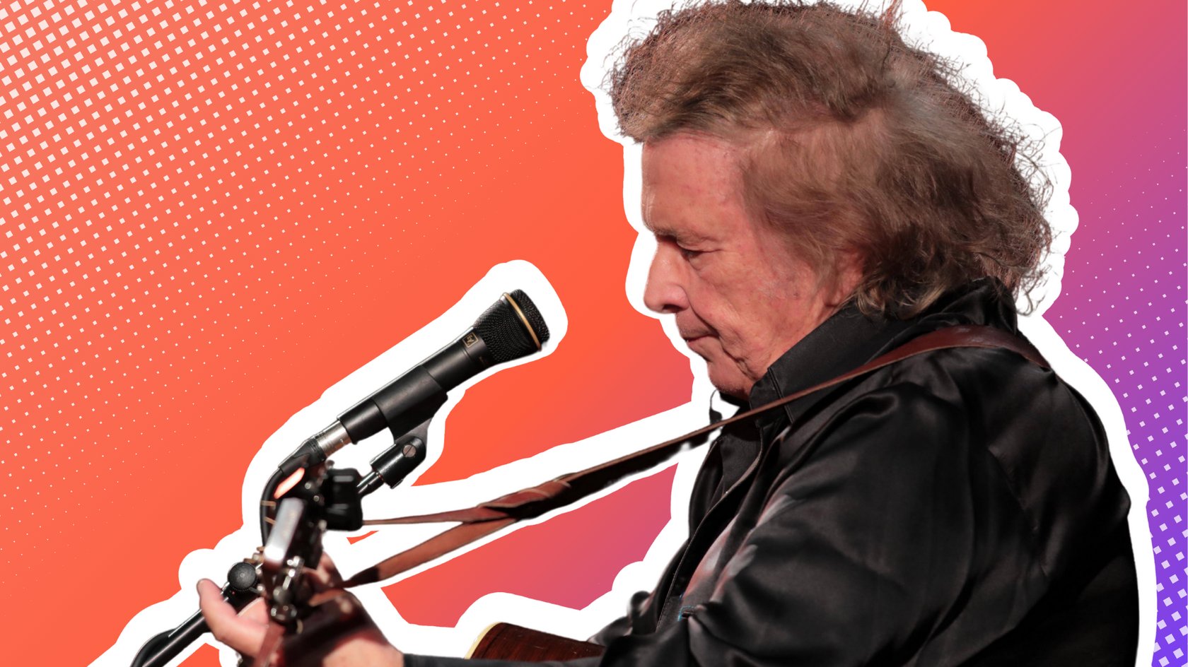 Don McLean bei einem Konzert in Berlin.