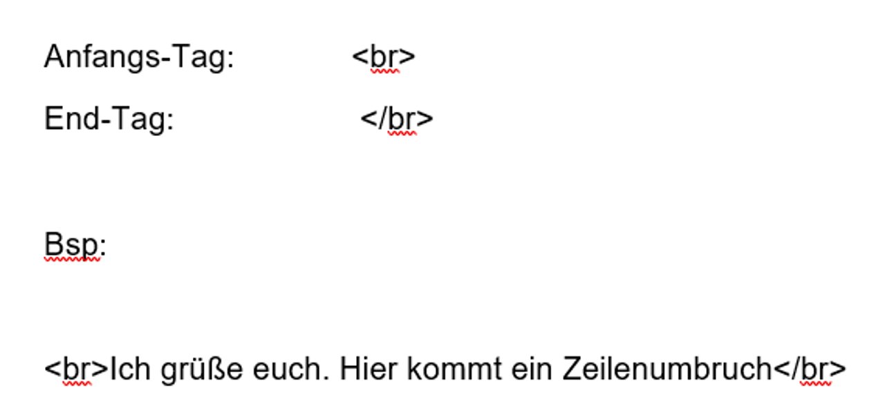 Absätze bilden in HTML Einfacher als es scheint