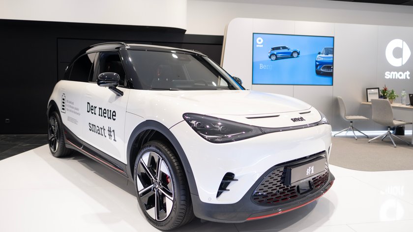 Der Smart #1 präsentiert sich als Mini-SUV.