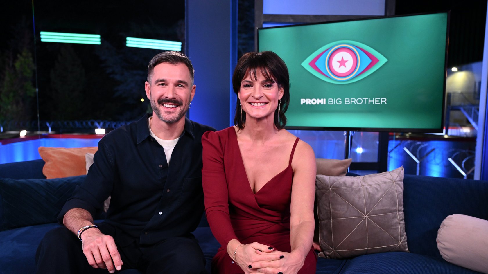 Auch 2024 war das Moderationsduo Marlene Lufen und Jochen Schropp wieder am Start.