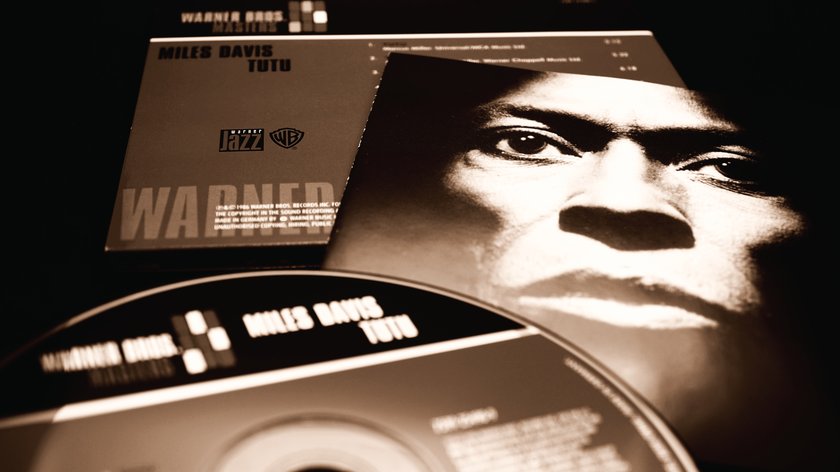Sammlung von Alben-Cover von Miles Davis 