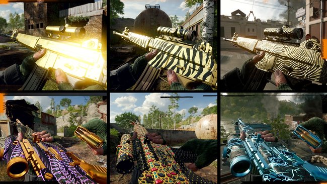 Die Gold-Tarnungen sind auch in CoD Black Ops 6 sehr beliebt.