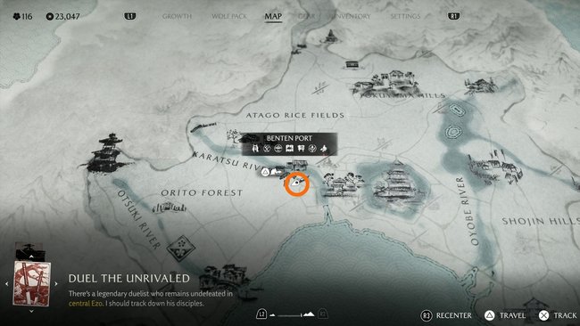 Fundort der Befehlsblick-Maske.