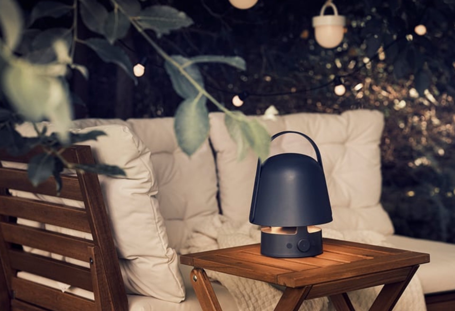 IKEA VAPPEBY как декоративный светильник на столе