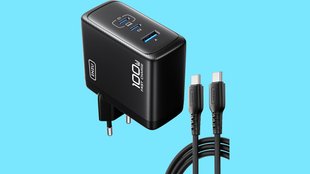 Starke Leistung, kleiner Preis: Amazon verschleudert USB-C-Schnellladegerät inklusive Kabel