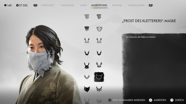 "Frost des Kletterers"-Maske