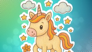 Einhorn-Bilder zum Ausmalen: So findet ihr Vorlagen oder erstellt sie selbst mit ChatGPT