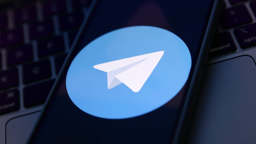 Logo des Messengers Telegram.