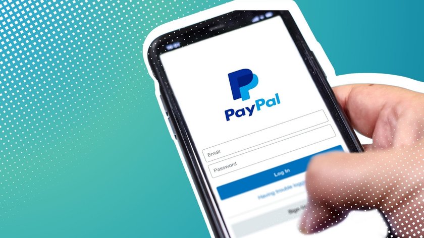 Smartphone mit Paypal Login