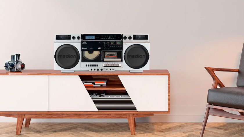 MEDION Retro-Boombox Ghettoblaster P66538