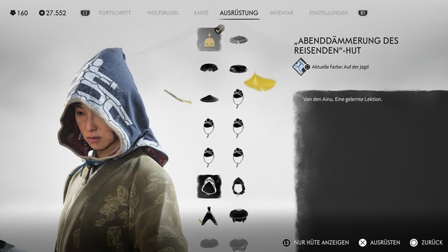 "Abenddämmerung des Reisenden"-Hut