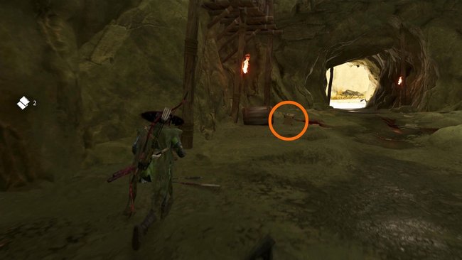 Fundort der "Fujins Schleier"-Maske.