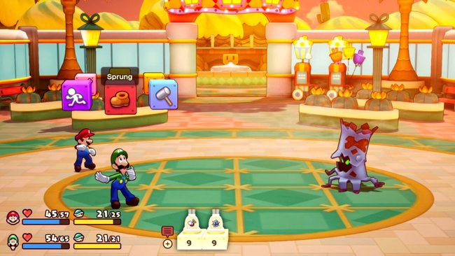 Screenshot aus Mario & Luigi: Brothership