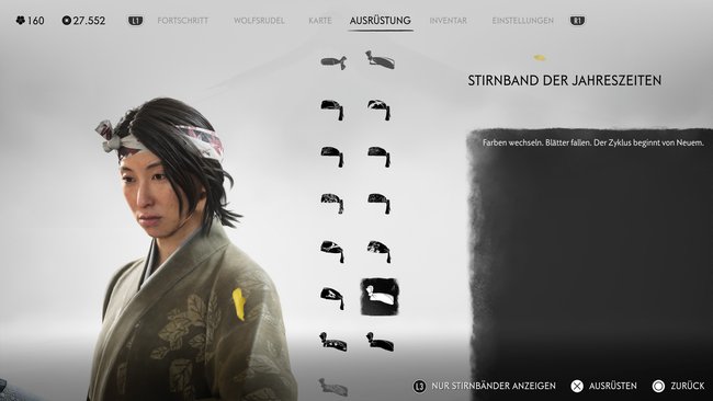 Stirnband der Jahreszeiten