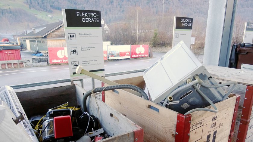 Es gibt neue Regeln für die Elektroschrott-Entsorgung.