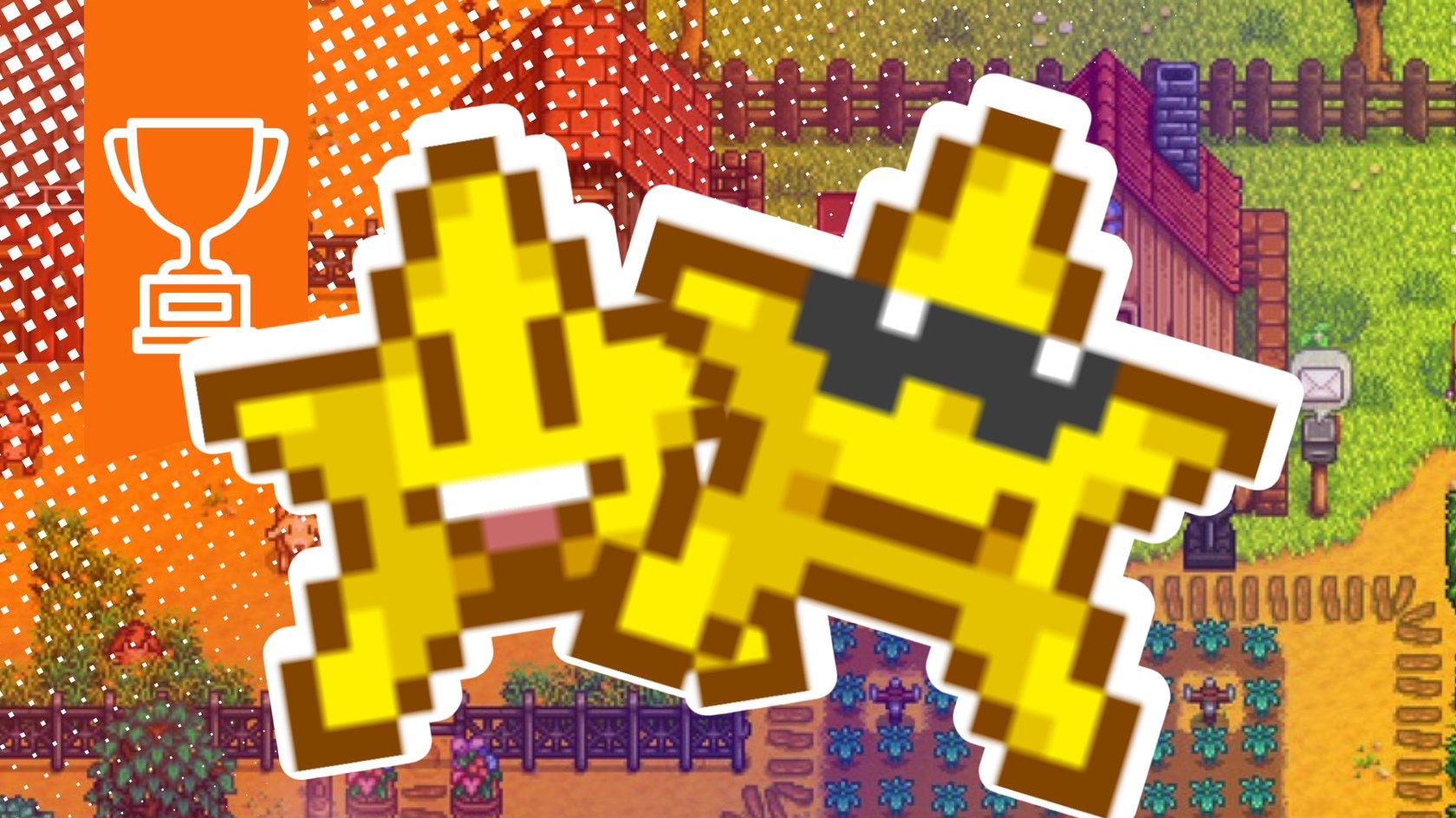 Zwei Sterne in Stardew Valley.