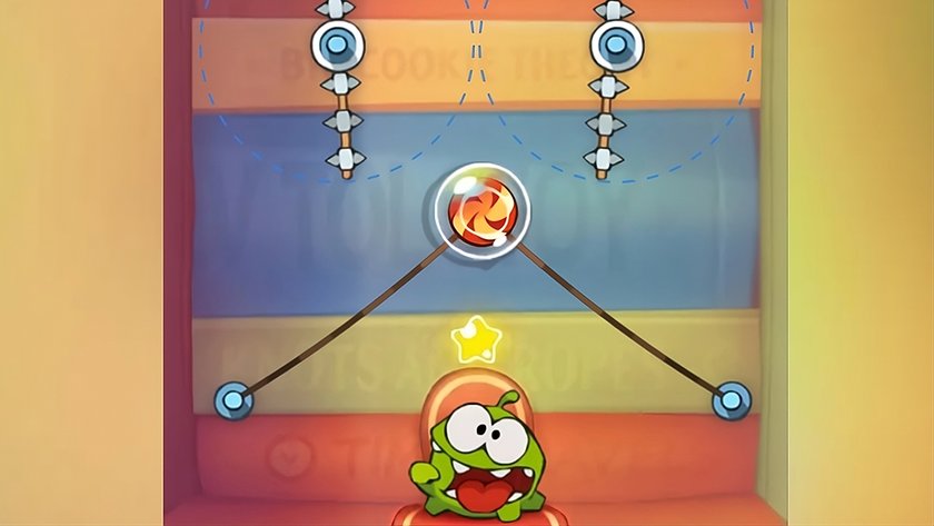 Screenshot des Spiels Cut the Rope: Experiments