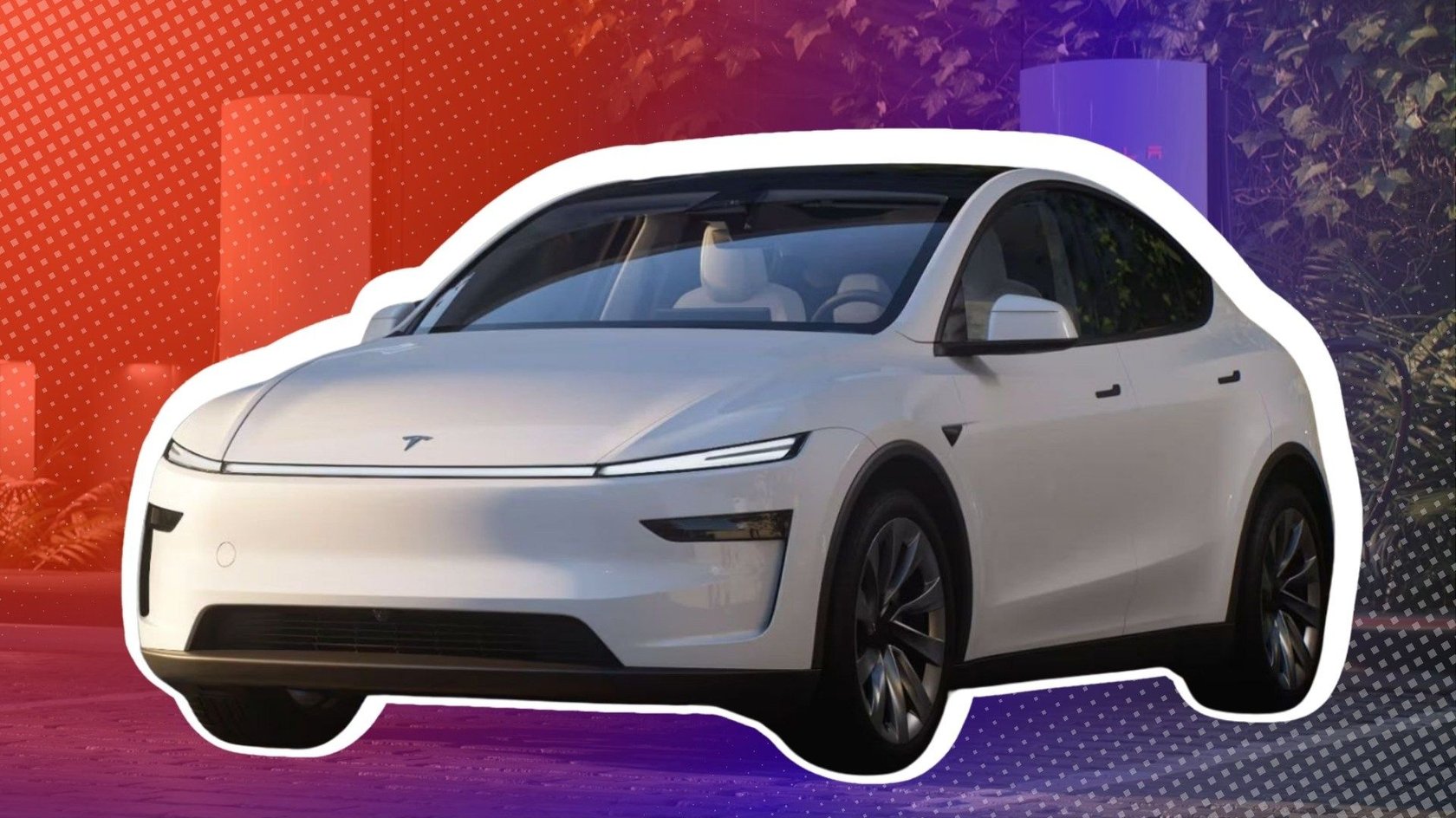 Das neue Model Y von Tesla.