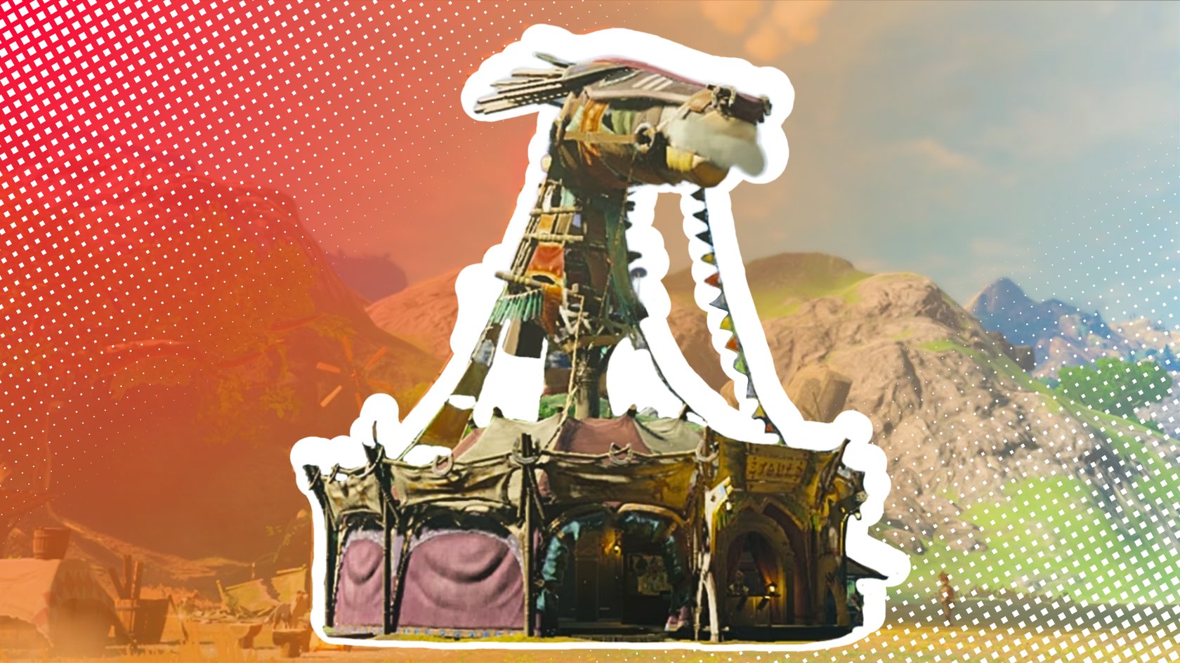 Ein Stall in Zelda: Tears of the Kingdom