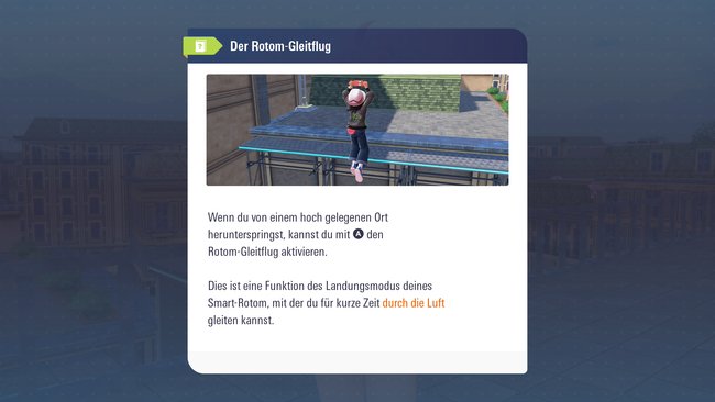 Die Erklärung für die Funktion des Gleitens in Pokémon-Legenden: Z-A.