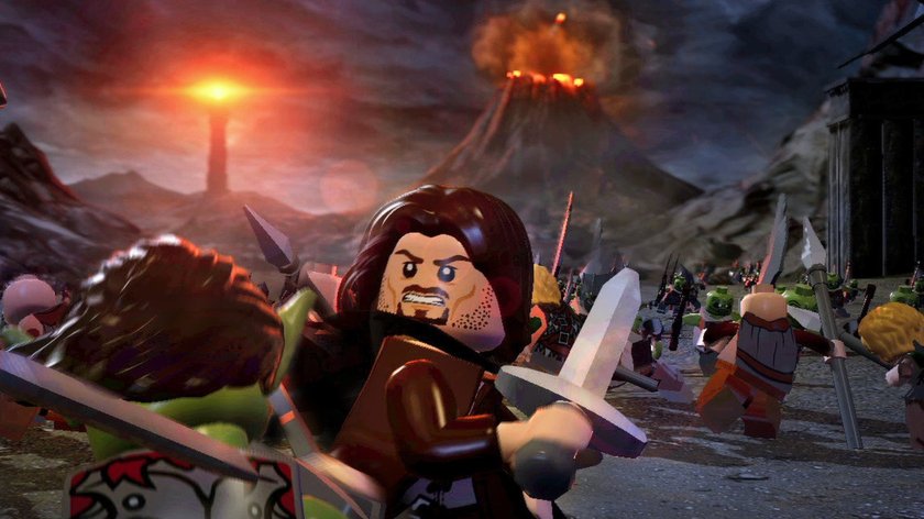 Im Videospiel "LEGO: The Lord of the Rings" traf man bereits auf das Auge Saurons.