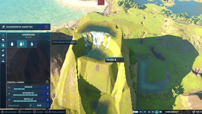 Wasserfall in Jurassic World Evolution 3 Wasserfall in Jurassic World Evolution 3