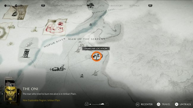 Fundort der "Goldene Erinnerungen"-Maske.